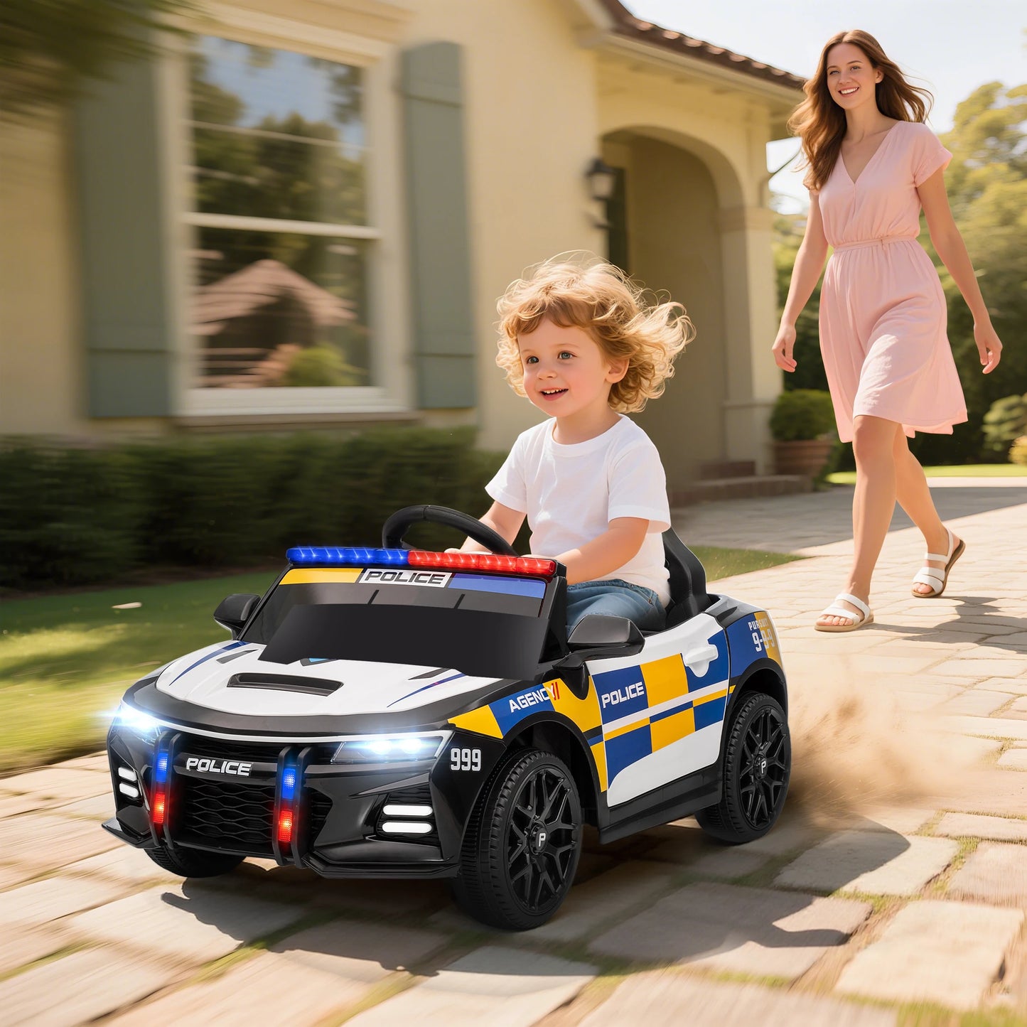 Police Patrol Kids Electric Car – Exclusive Edition
