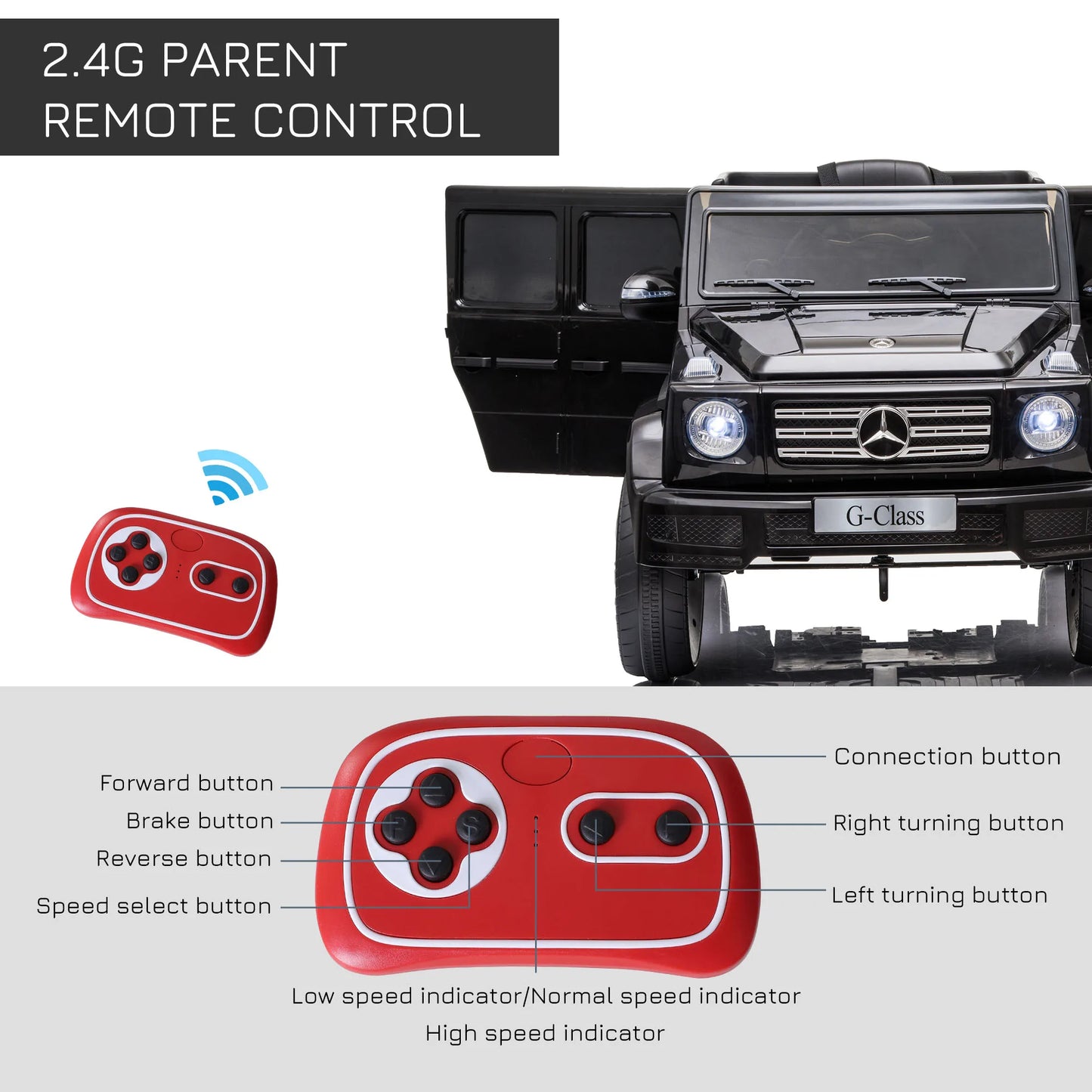 Mercedes Benz G500 Children’s Electric SUV – Luxury Model