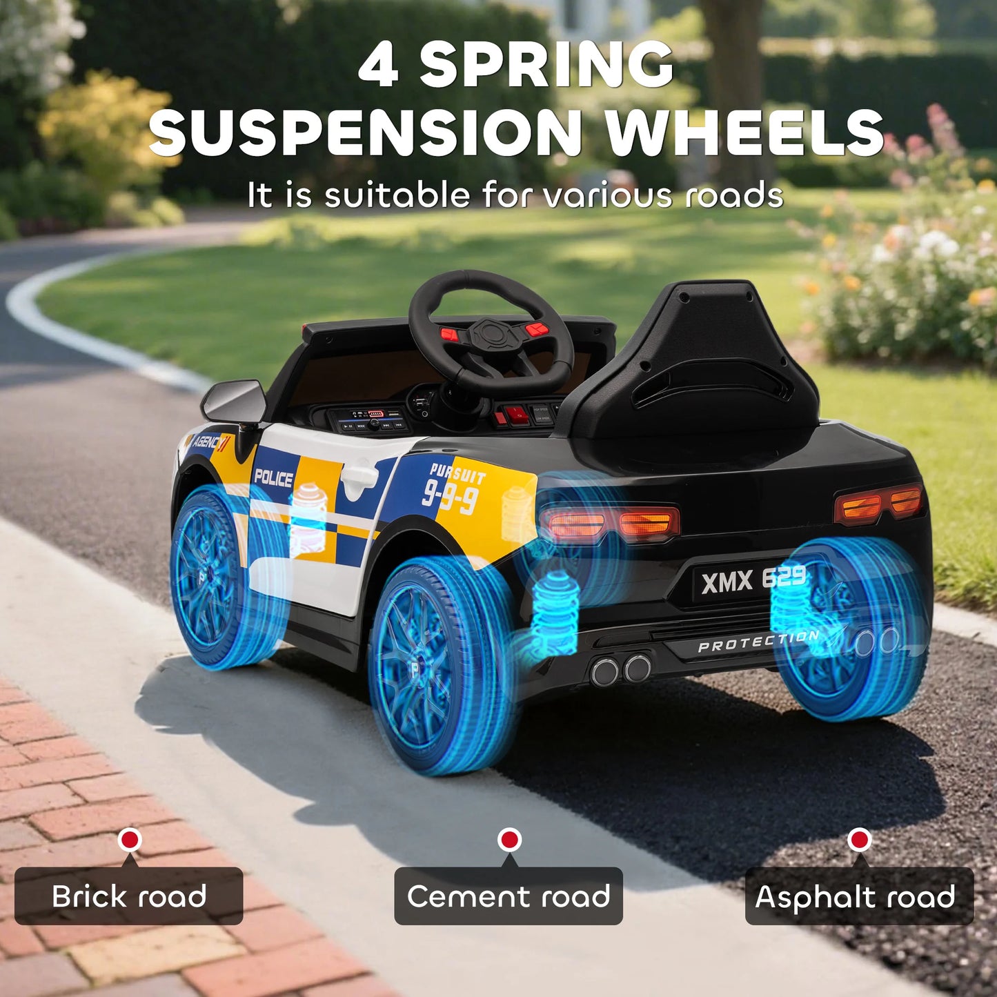 Police Patrol Kids Electric Car – Exclusive Edition