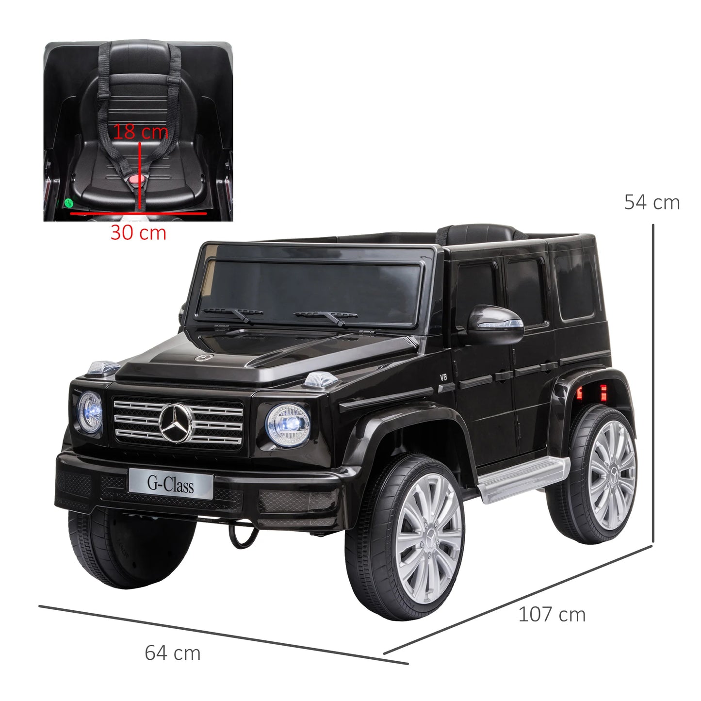 Mercedes Benz G500 Children’s Electric SUV – Luxury Model